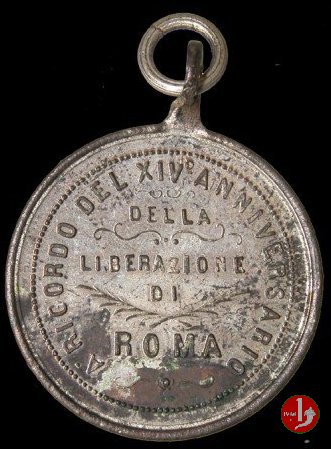 XIV Anniversario Liberazione di Roma 1884 1884