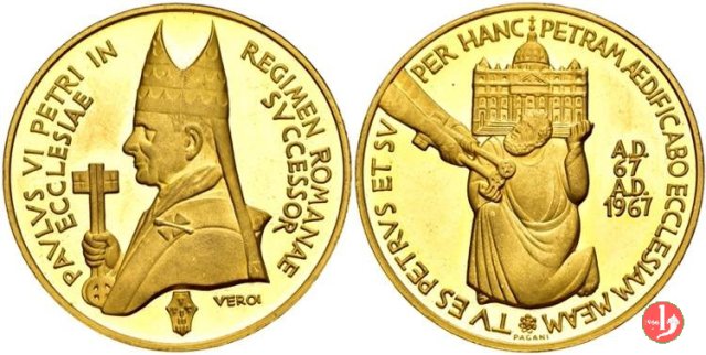 XIX° Sec. Martirio di S. Pietro Apostolo -C68 1967