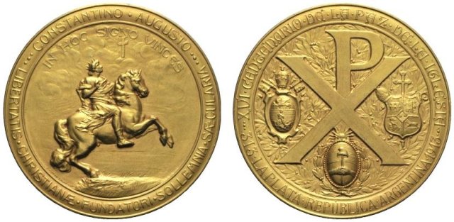 XVI Centenario Costantiniano - Argentina 1913