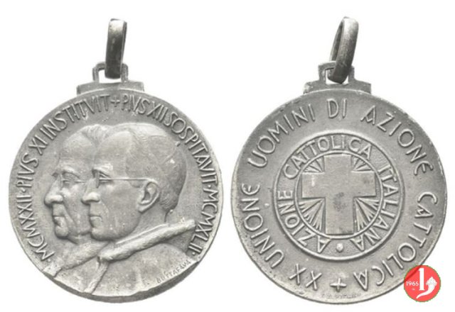 XX° Ann. Uomini Az. Cattolica 31mm -CM37 1942