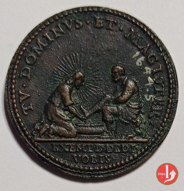 lavanda dei piedi - A . I -M385 1645 (Roma)