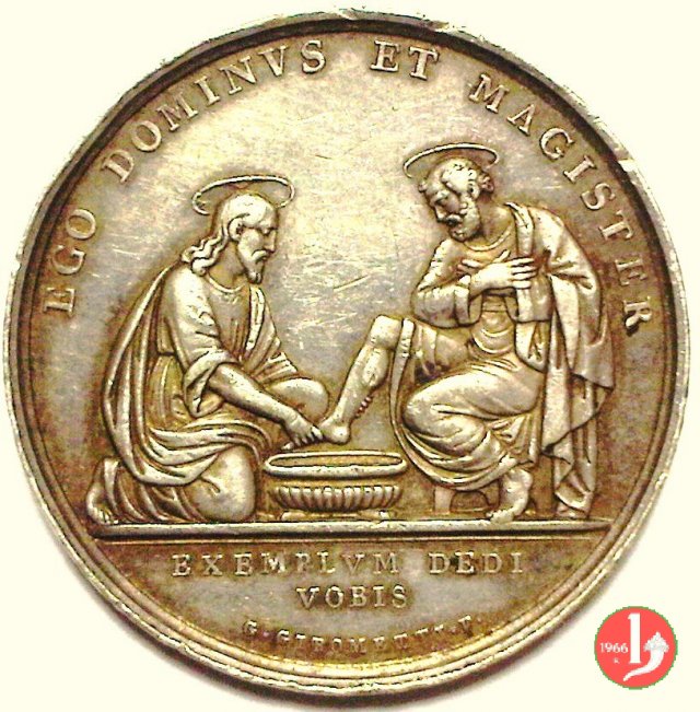 lavanda dei piedi - A . XX -B13 1865