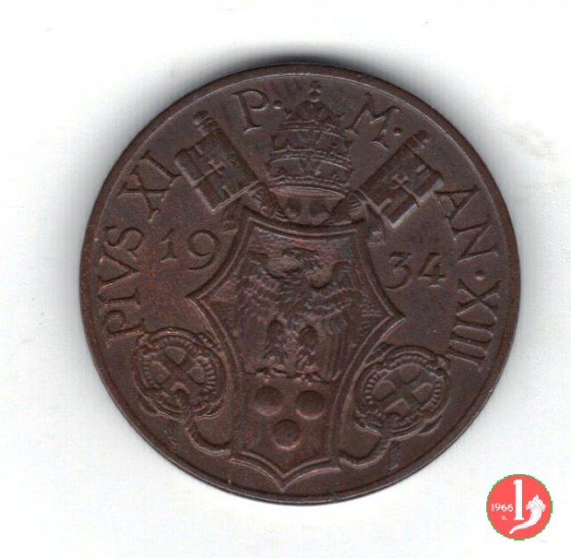 10 centesimi 1934 (Roma)