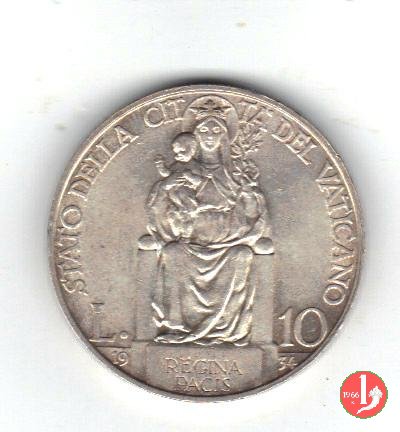 10 lire 1934 (Roma)