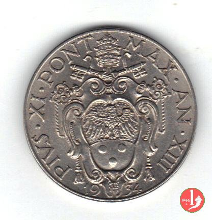 2 lire 1934 (Roma)