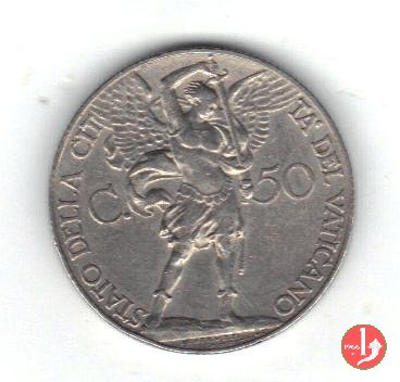 50 centesimi 1933-1934 (Roma)