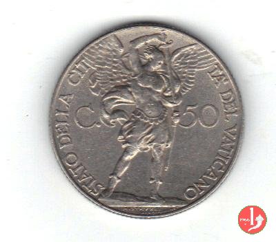 50 centesimi 1937 (Roma)