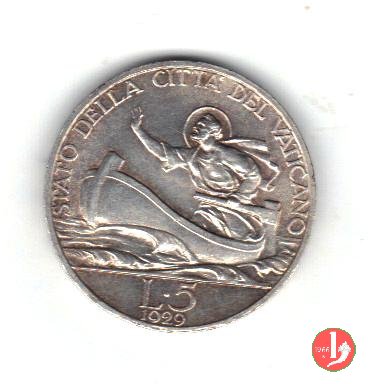 5 lire 1929 (Roma)