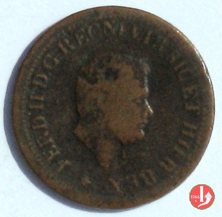 Tornese 1 e 1/2 1854 (Napoli)