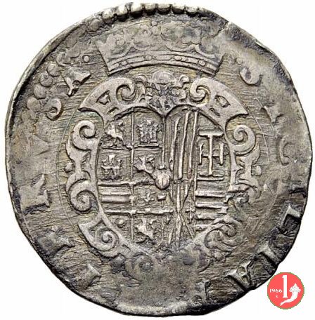 1/2 Ducato con testa radiata 1573 (Napoli)