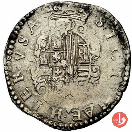1/2 Ducato con testa radiata 1577 (Napoli)