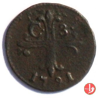 3 Cavalli con croce 1791 (Napoli)