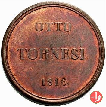 8 Tornesi 1816 (Napoli)