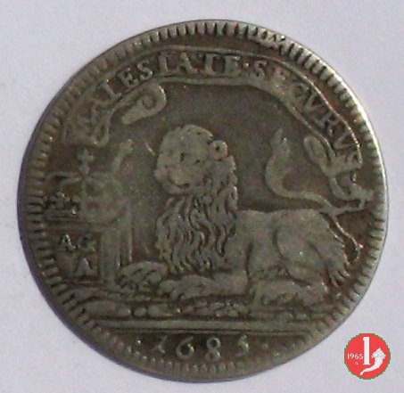 Carlino con leone 1685 (Napoli)