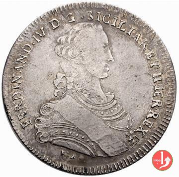 Piastra con stemma 1° tipo 1767 (Napoli)