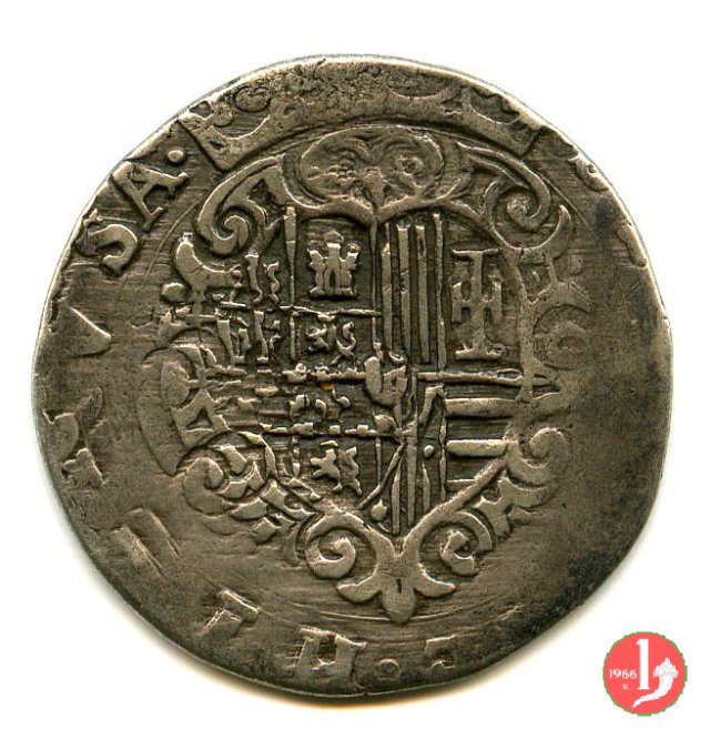 Tarí con la testa del Re 2° tipo 1575 (Napoli)