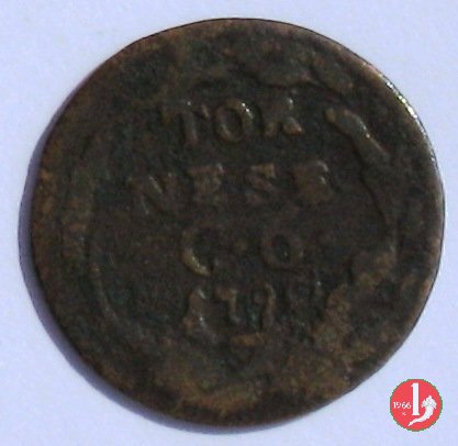 Tornese 3° tipo 1790 (Napoli)