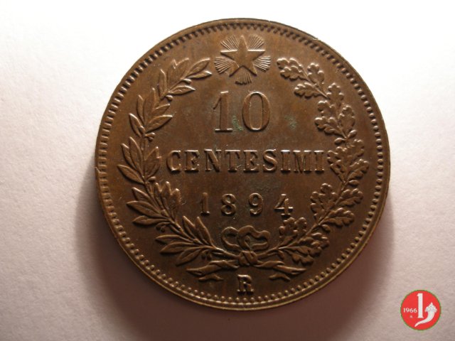 10 centesimi 1894 (Roma)