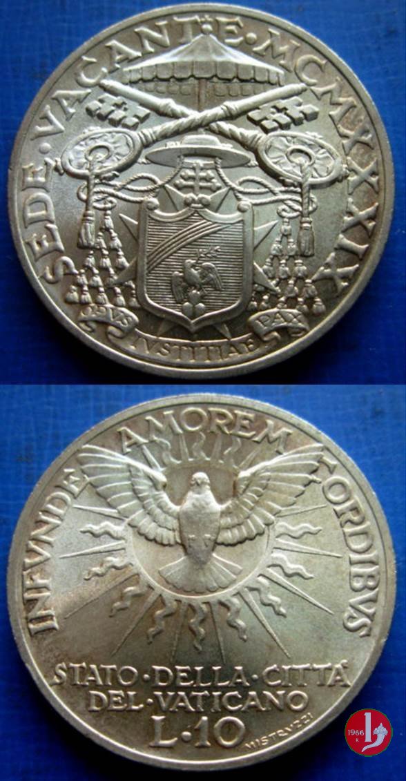 10 lire 1939 (Roma)