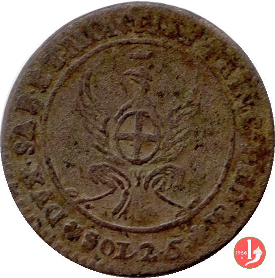 2,6 soldi 1755 (Torino)