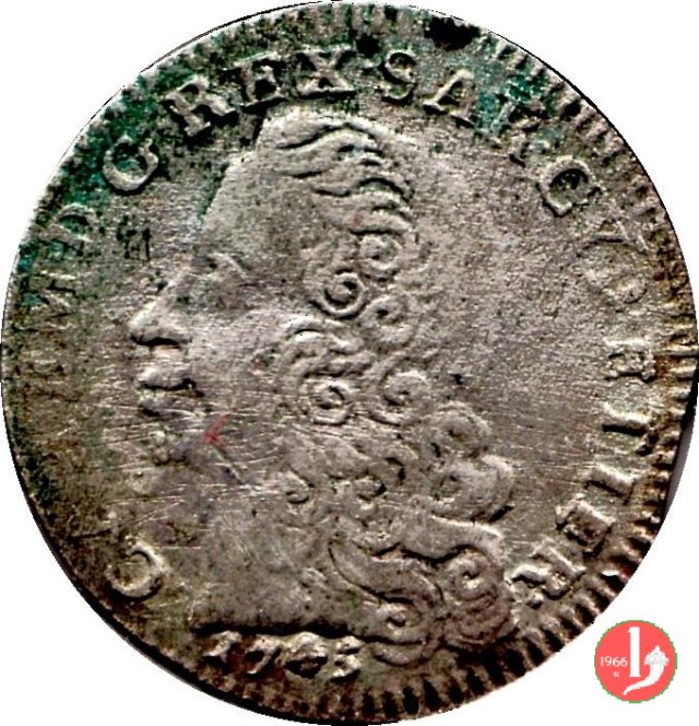 5 Soldi III tipo 1743 (Torino)