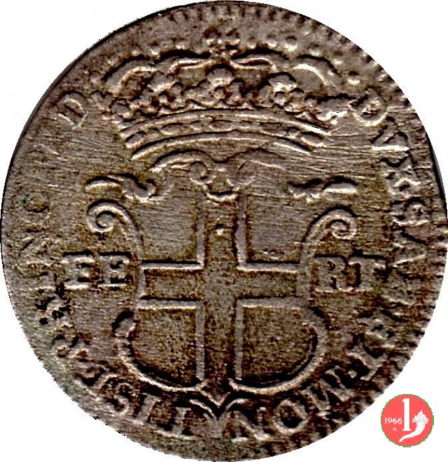 5 Soldi III tipo 1743 (Torino)