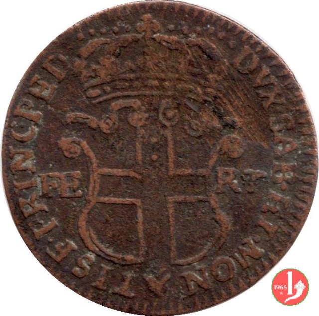 5 Soldi III tipo 1744 (Torino)