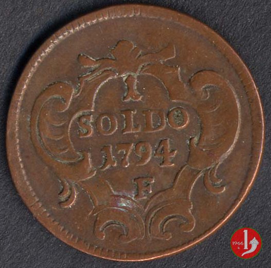 1 soldo 1794 (Hall)