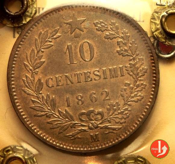 10 centesimi 1862 (Milano)