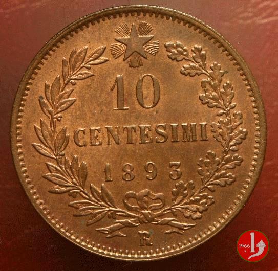 10 centesimi 1893 (Roma)