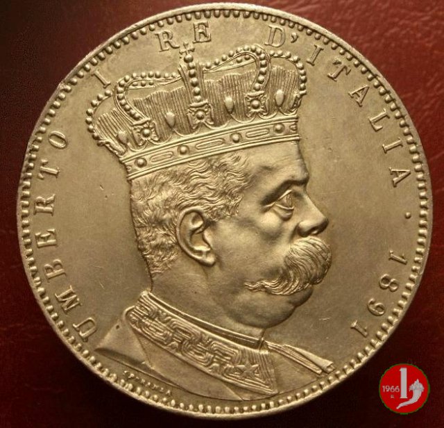 1 tallero 1891 (Roma)