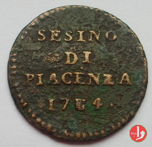 Sesino per Piacenza 1784 (Parma)