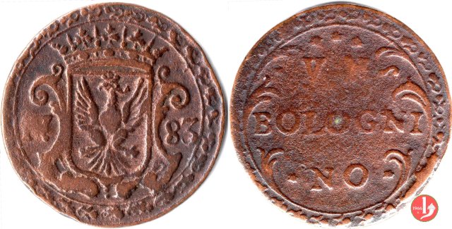 1 bolognino 1783 (Modena)