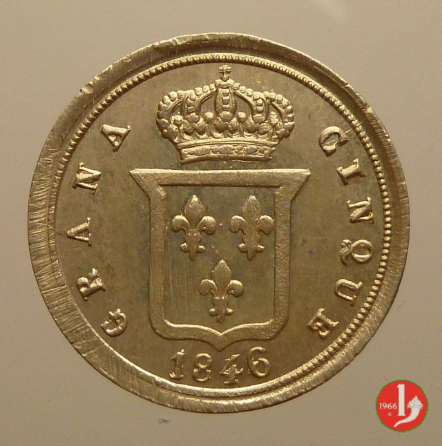 5 Grana 1846 (Napoli)