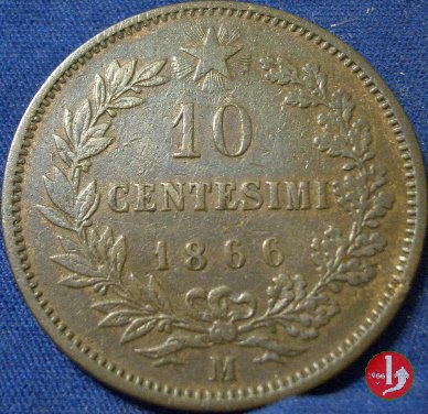 10 centesimi 1866 (Milano)