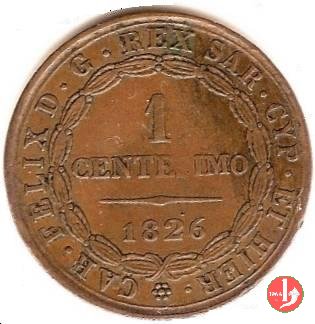 1 centesimo 1826 (Genova)