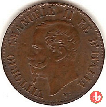 1 centesimo 1867 (Milano)