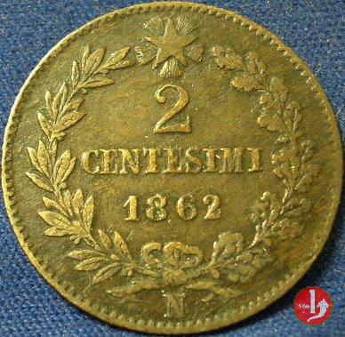 2 centesimi 1862 (Napoli)