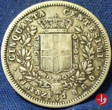 50 centesimi per Firenze 1860 (Firenze)