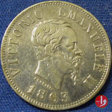 50 centesimi valore 1863 (Milano)