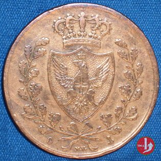 5 centesimi 1826 (Genova)