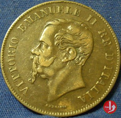 5 centesimi 1867 (Napoli)