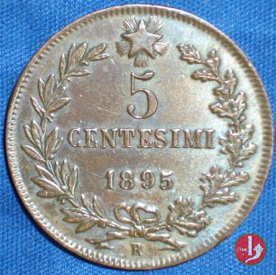 5 centesimi 1895 (Roma)