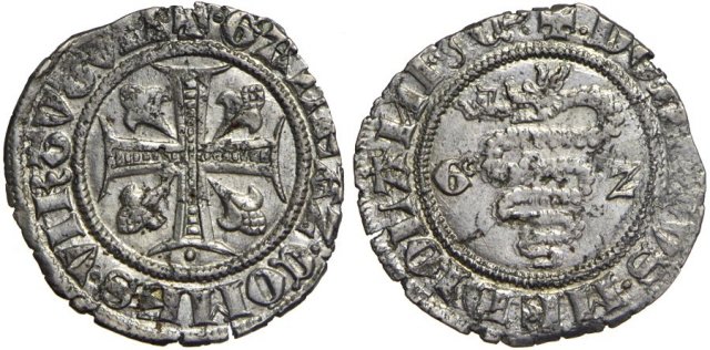 Sesino (I tipo) 1378-1395 (Milano)