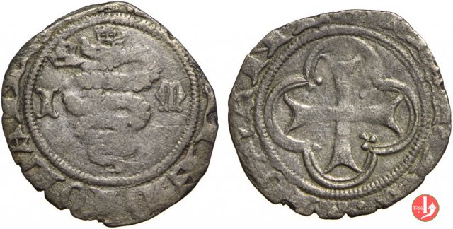 Soldo (tipo croce incorniciata) 1402-1412 (Milano)