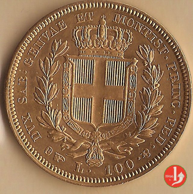 100 lire 1835 (Torino)