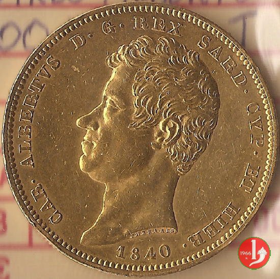 100 lire 1840 (Torino)