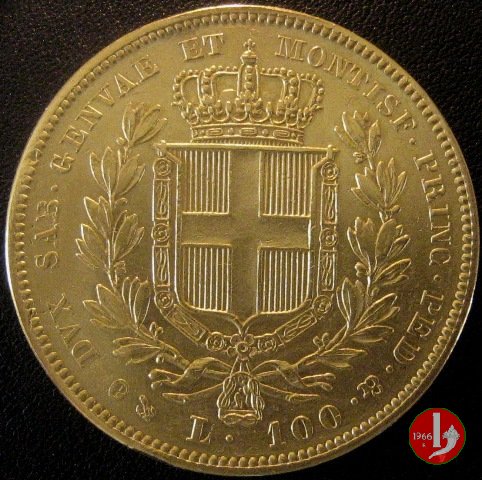 100 lire 1840 (Genova)