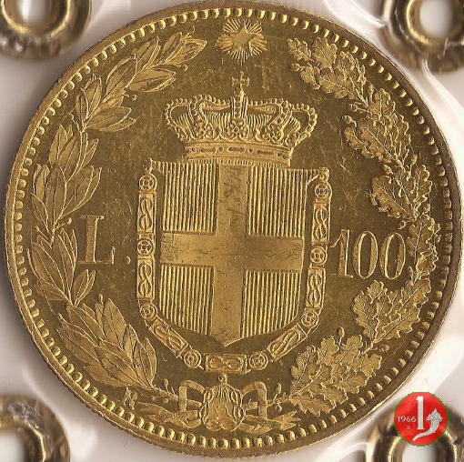 100 lire 1888 (Roma)