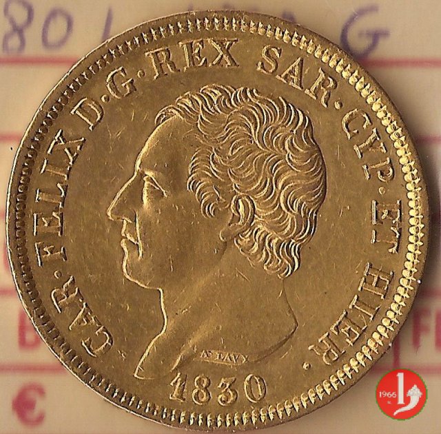 80 lire 1830 (Genova)